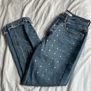 dogma rhinestone jeans
